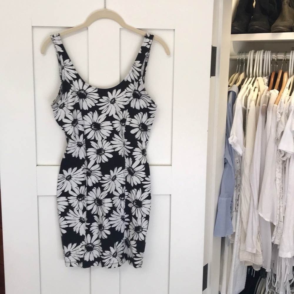 Floral bodycon dress